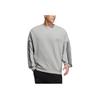 Adidas City Crew Sweat Solid Stripe Letter Print Long Sleeve Sweatshirt Unisex Tops Grey HP1371
