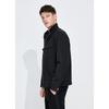 Navigare Men's Plaid Stand Collar Work Jacket