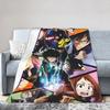 My Hero Academia Blanket Anime Wool Vintage Soft Throw Blankets for Home Autumn/Winter,
