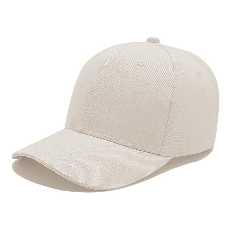 Summer Sun Protection Non-Collapsing Baseball Cap - Acrylic, Minimum Order 50 Pieces