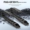 Bridge Type Semi-Enclosed Openable Cable Carrier - Press-in Engineering Plastic