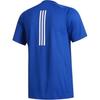 Adidas Solid Logo Sport Crew Neck Short Sleeve T-Shirt Men Tops Royal-Blue GC8345