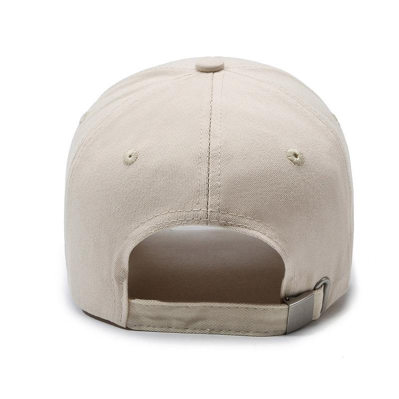 Весенняя новая мужская и женская бейсболка с твердым верхом и вышитыми буквами — фото 4