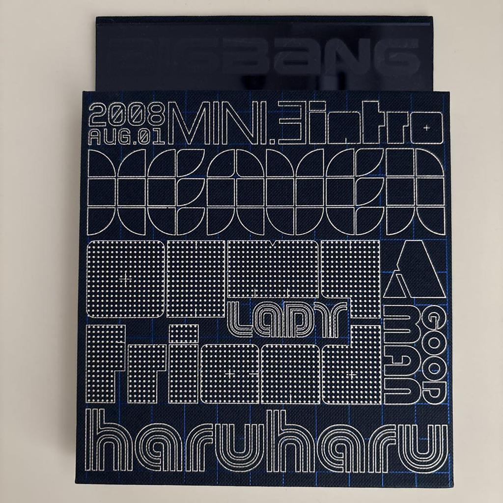 [USED] BIGBANG MINI.3 STAND UP Korean CD 3D Paper