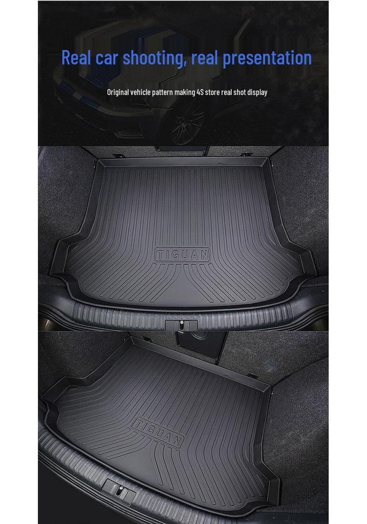 TPE Car Trunk Mat for Skoda Yeti, Kodiaq GT, Octavia, Superb, Kamiq, and Karoq