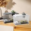 Betta Fish Tank Desktop Large Fish Tank Aquarium Modern Container With Turtle Resting Area Home Decorations For Betta Shrimp