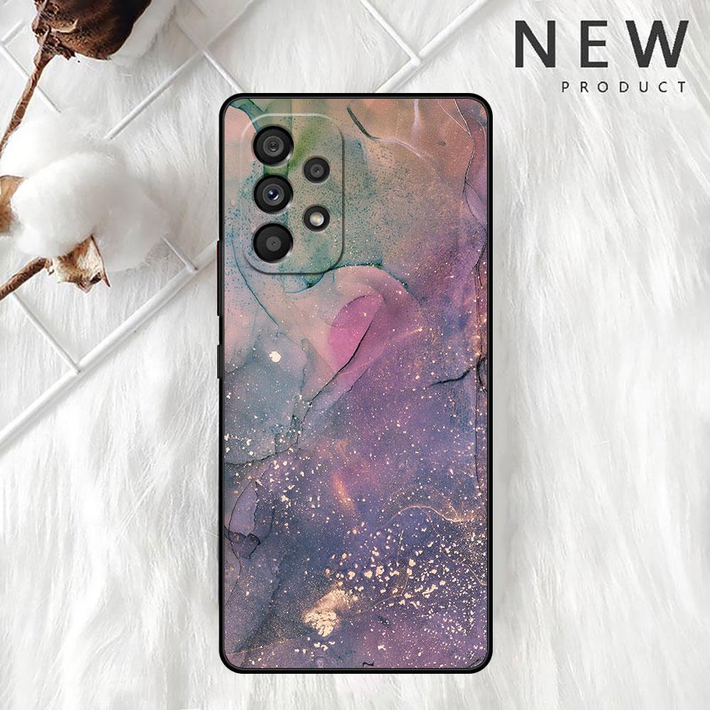 

Чехол с мраморным узором для Samsung Galaxy A52 A12 A53 A32 4G A13 A51 A21s A71 A22 A33 A72 A31 A03s, чехол для телефона Samsung A52 4G(5G)