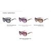 Gafas de sol polarizadas para mujer gafas cabeza de zorro tendencia de moda gafas versátiles gafas de transmisión en vivo celebridad de Internet