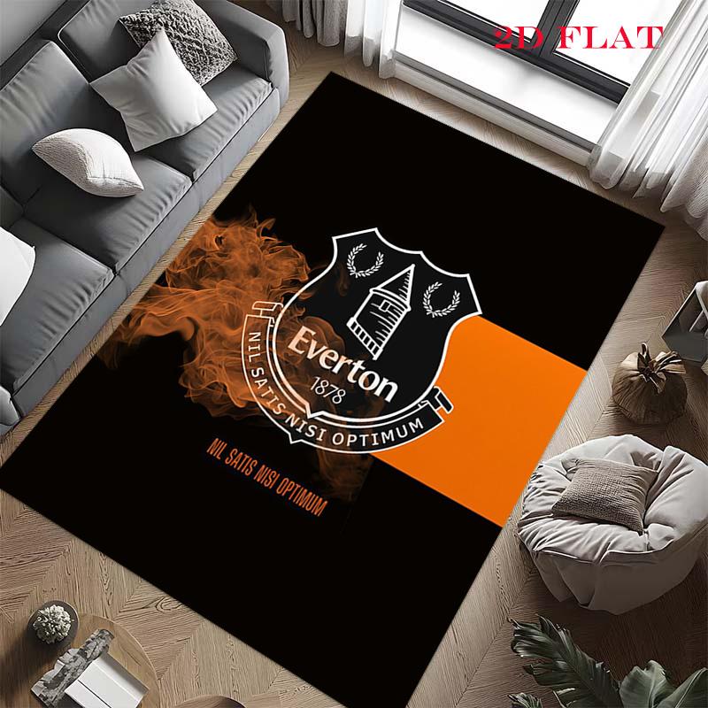 The Toffees logo Carpet Rug for Living Room Bedroom Home Sofa Decoration,Kids play Nonslip Floor Mat