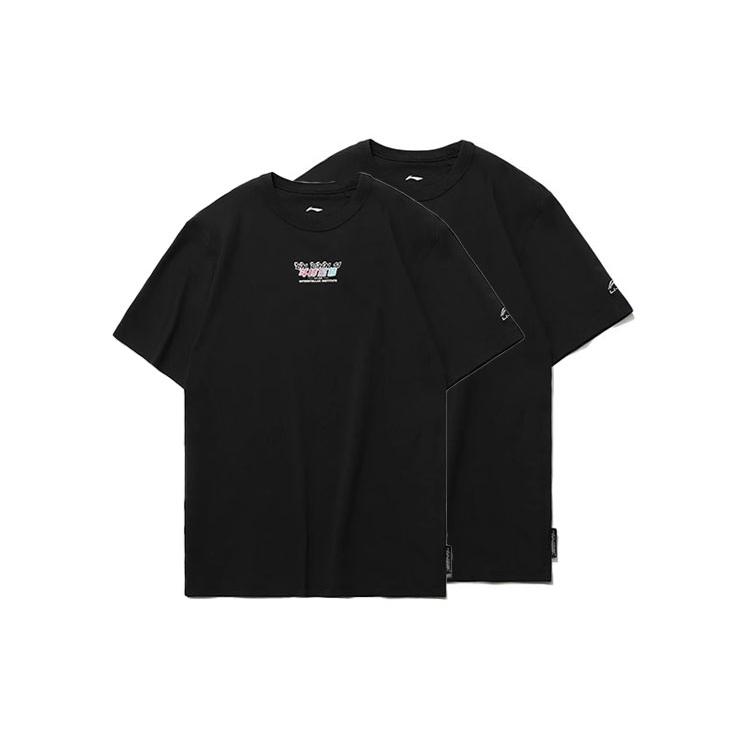 Li Ning Sports Fashion Collection T Shirt Men's Black AHSR167-3