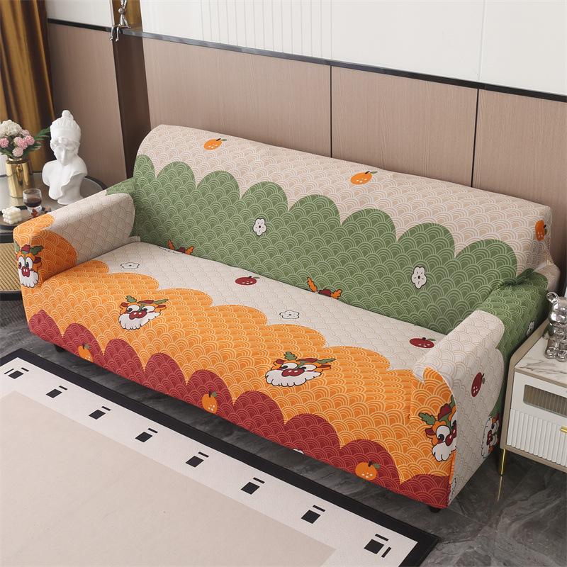 Stretchable Dustproof Sofa Cover, Fully Wrapped for Single, Double, or Three-Seater