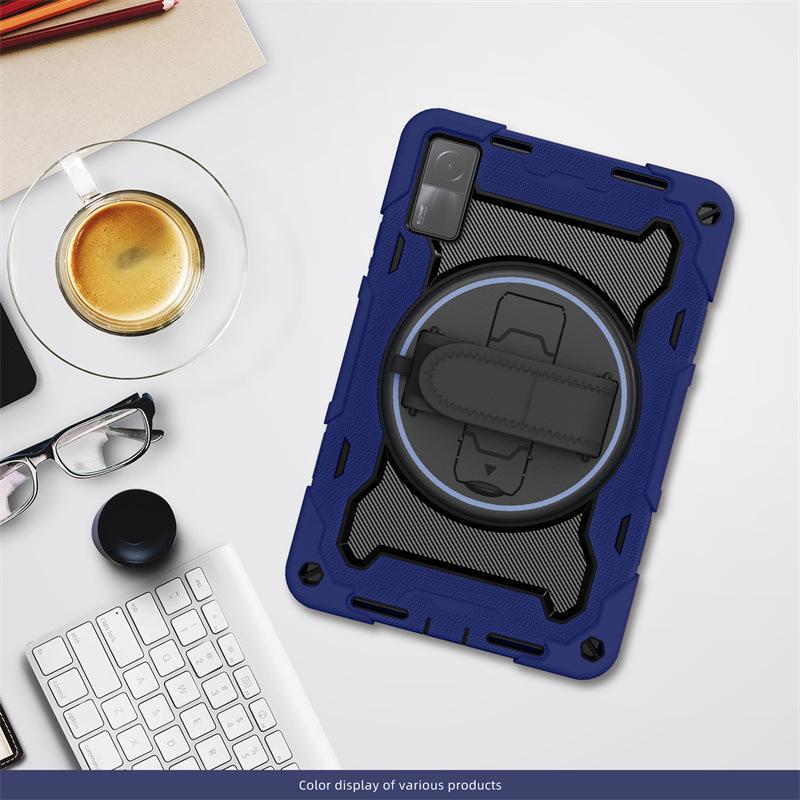 Buntes Silikon-Armband Handheld-Ständer-Hülle für Xiaomi Redmi Pad 10.6 und Pad 5
