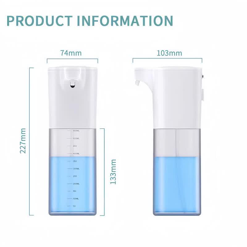 LIEI Automatic Wall-Mounted Foam and Gel Soap Dispenser