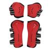 Fetlock Horse Boots Lightweight Breathable Wearproof Horse Hind Leg Boots for Horse Accessories Red