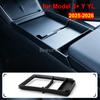 For 2026 Tesla Model 3 Y YL Juniper Center Console Charging Pad Silicone Anti-slip Central Control Wrap Cover Protector Frame