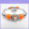Elegantes versilbertes Armband mit indonesischen Perlen für Frauen mit zeitlosem Charme