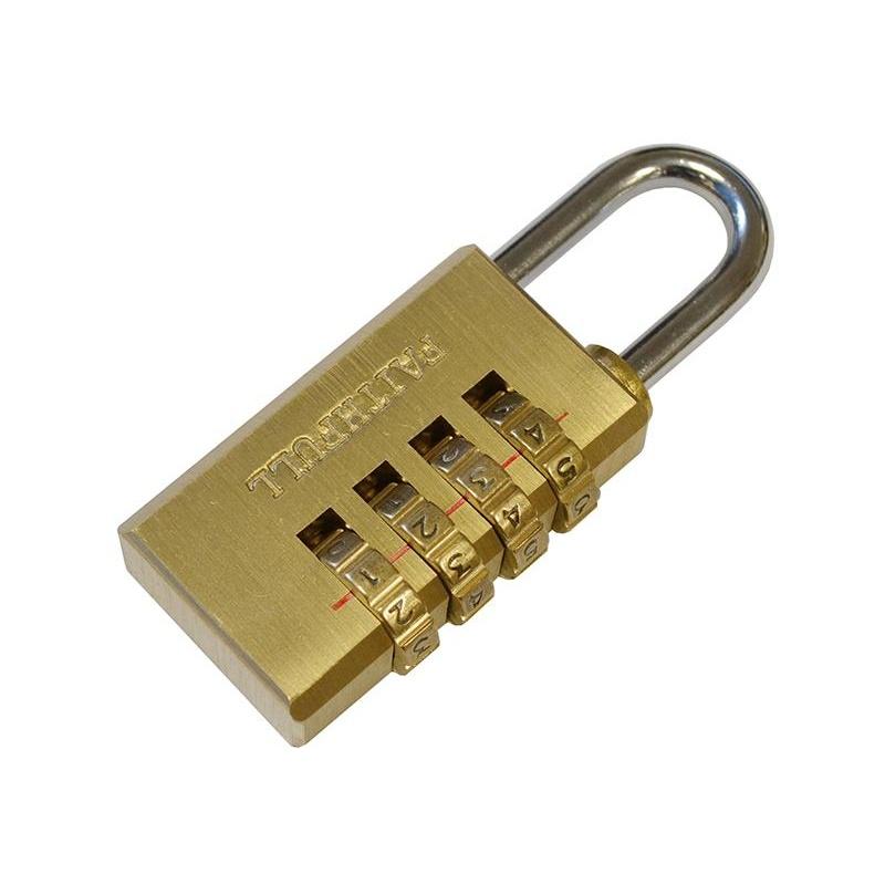 Faithfull Brass Combination Padlock