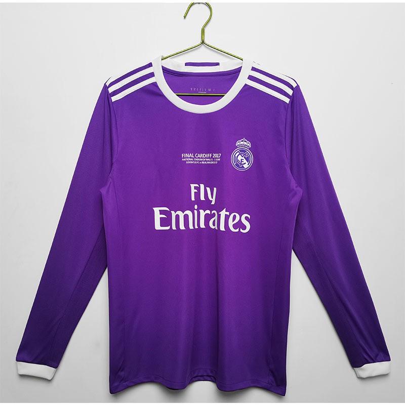 Vintage Long Sleeve Jersey Arsenal England Portugal AC Milan Classic Football Shirt
