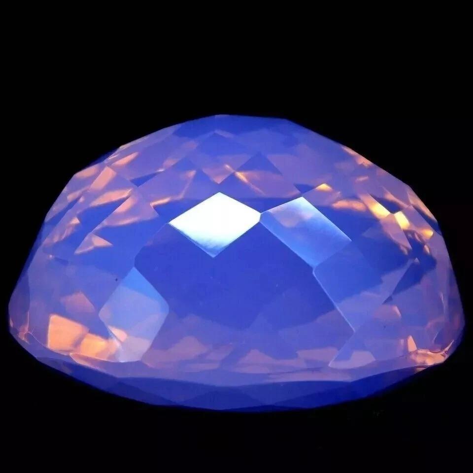 Natural Pink Opal 70 Ct Certified Stunning Loose Gemstone