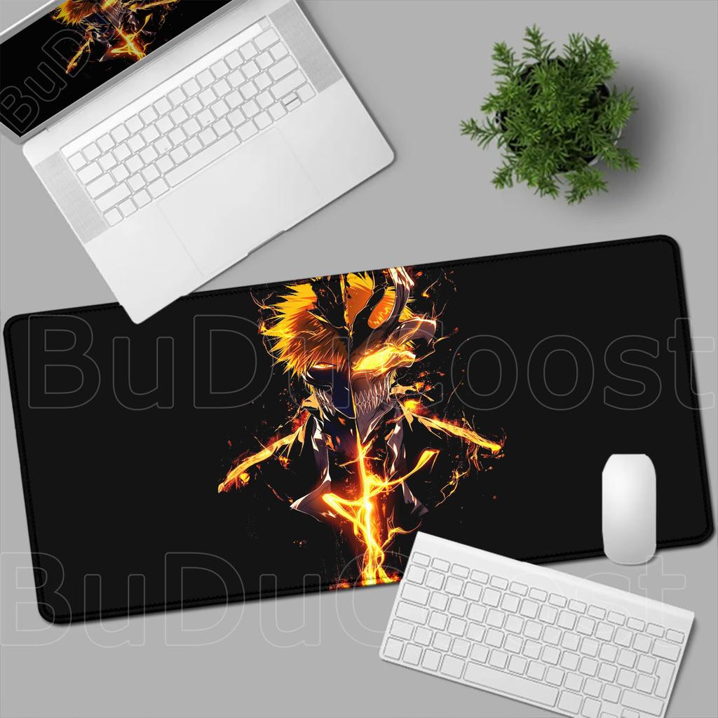 New Hot Cool Anime Bleach Mouse Pad XXL Large Mousepad Manga Laptop Office Rubber Soft Table Pc Gaming HD Printing Non-Slip Mat