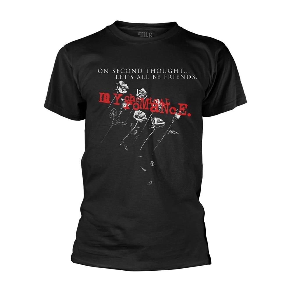 My Chemical Romance Gerard Way Lets Be Friends Official Mens Unisex T-Shirt XL