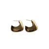 Simple Crescent Earrings, Earrings, Cold High-end Design Earrings, Mirror Gloss Temperament, Personalized Earrings.