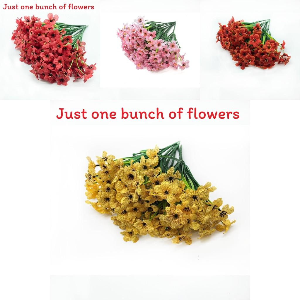 Künstliche Blume Matthiola Incana Dekoration mit Seide und Kunststoff für Hochzeits- und Heimdekoration