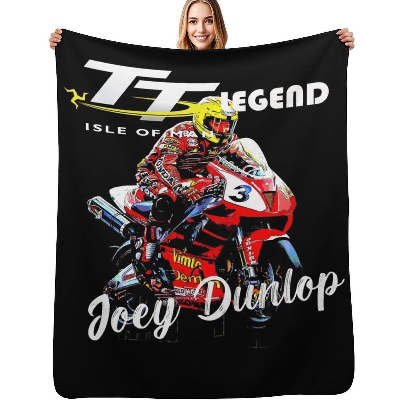 

Joey Dunlop Tt Legend Throw Blanket Luxury St heavy to sleep Warm Blanket 30x40in
