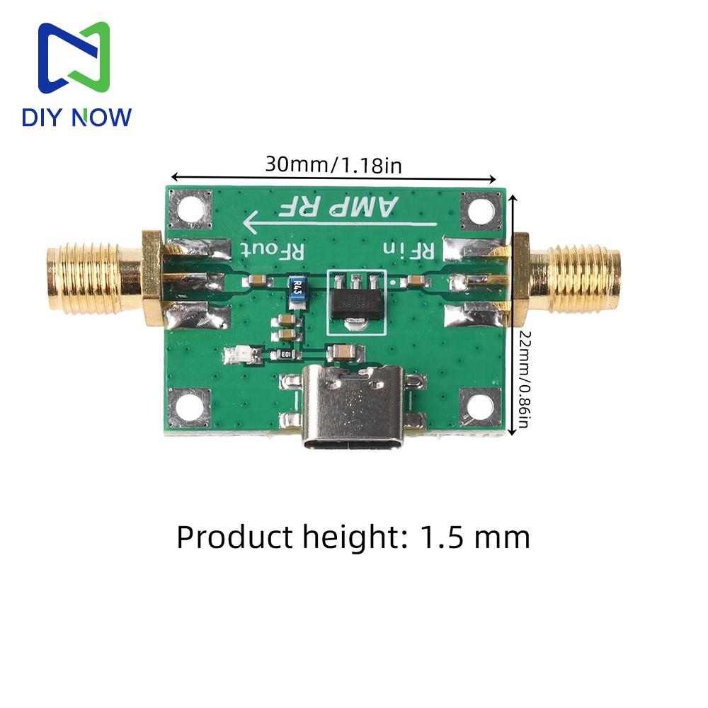 SBB5089zRF 20dB Gain RF Module 5MHz-6GHz RF Power Amplifier RF Preamplifier for Wireless Communication RF Testing Scenarios