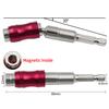 Curved Hexagonal Handle Directional Extension Rod Magnetic Screw Drill Tip Universal Adapter Electric Tool Accessories