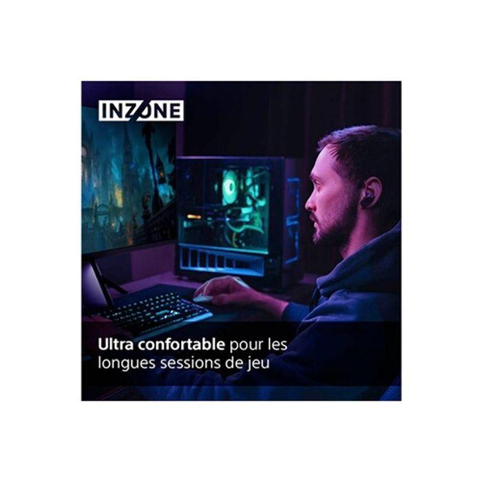Ecouteurs sans fil gaming - sony - inzone wf g700n - réduction de bruit - noir - compatible ps5