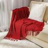 G5Zins Nordic Luxury Wool Blanket Shawl - Light Air Conditioning Throw, Sofa & Office Nap Cape.