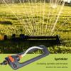Automatic Oscillating Sprinkler Oscillating 4 Modes Swing Irrigation Sprinkler for Lawn Watering/Bridge Maintenance/Roof Cooling