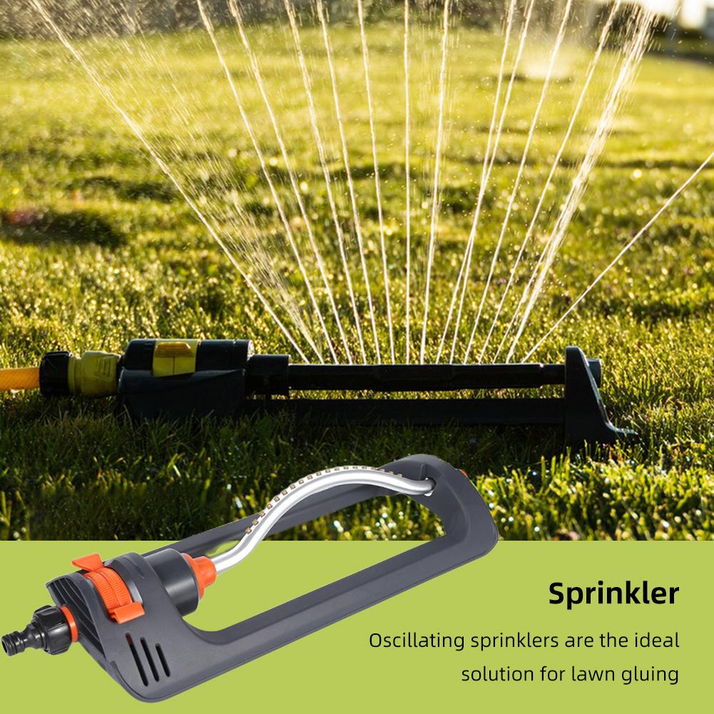 Automatic Oscillating Sprinkler Oscillating 4 Modes Swing Irrigation Sprinkler for Lawn Watering/Bridge Maintenance/Roof Cooling