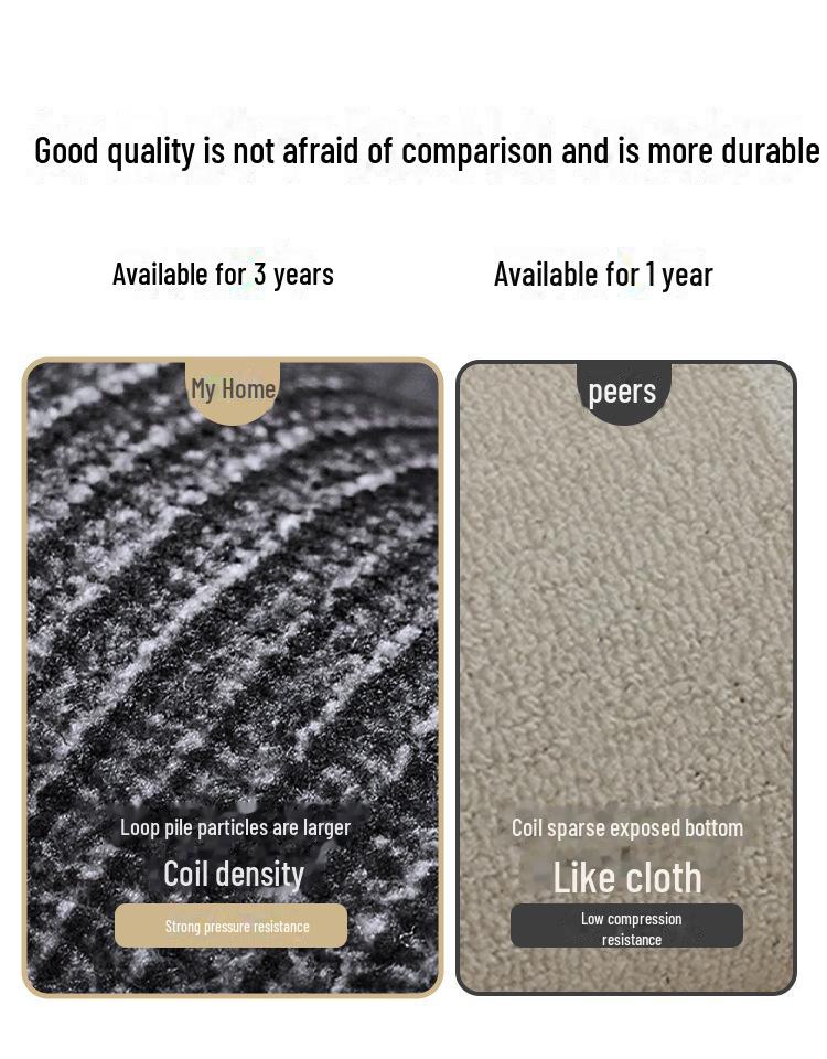 2024 rutschfeste, waschbare Bodenmatten aus Schlingensamt für die Küche: Wasserdichte, schmutzabweisende, verdickte Haushaltsmatten