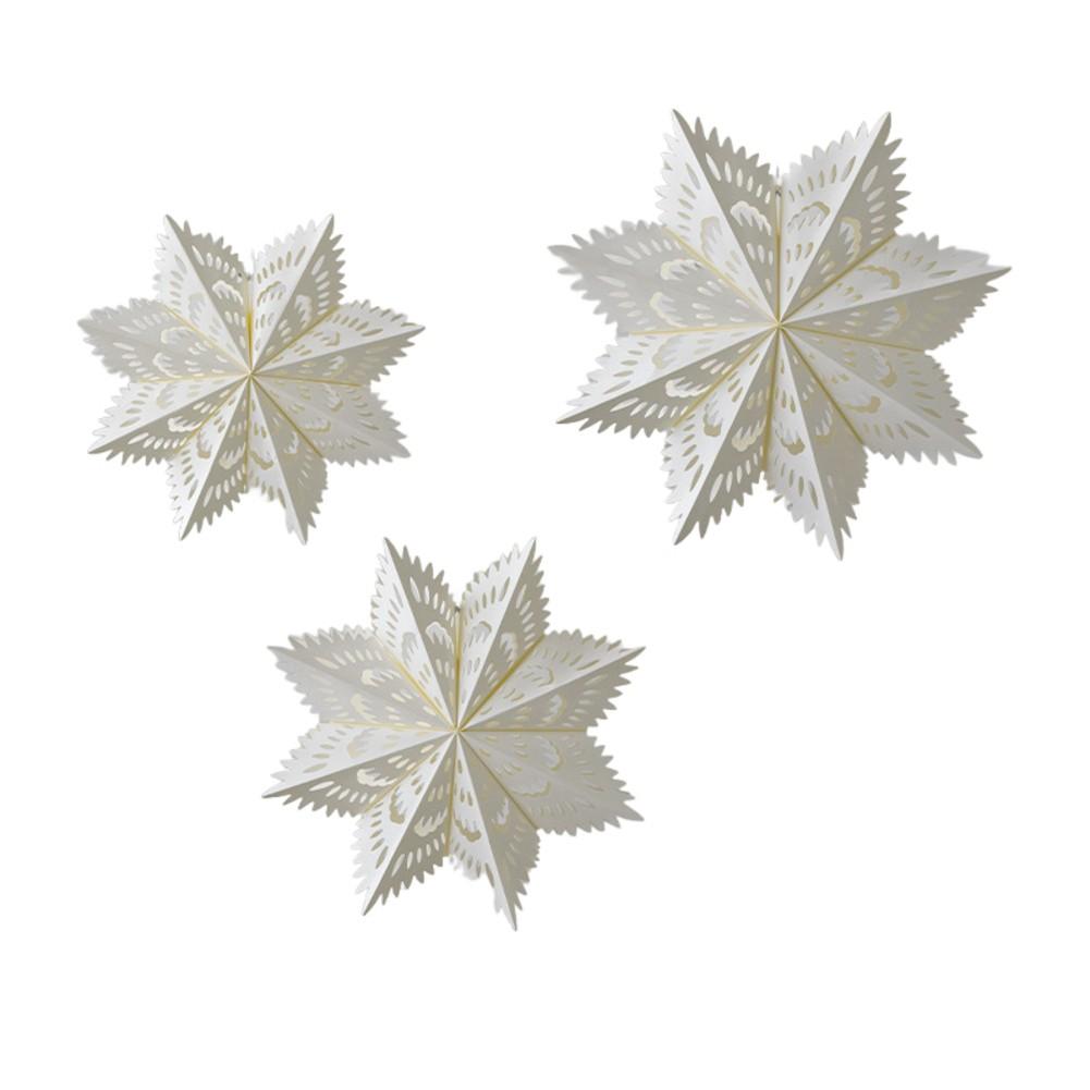3D Snowflake Ornaments Christmas Hanging Decorations