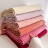 Red scarf men's and women's winter high-end sense new imitation cashmere versatile thickened neck protector knitted shawl