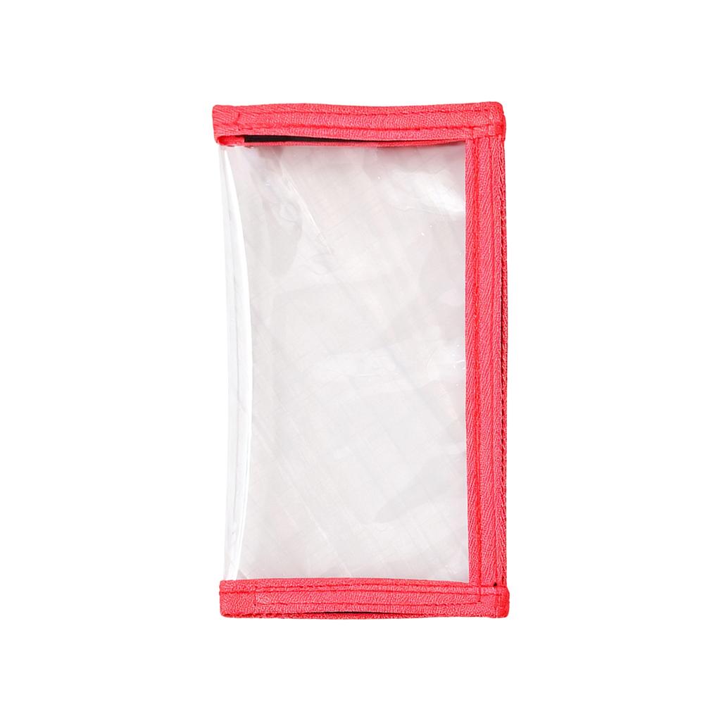 Fishing Lure Protective Cover Transparent PVC Material Durable Soft Storage Bag for Fishing Lures and Accessories with Reinforced Edges