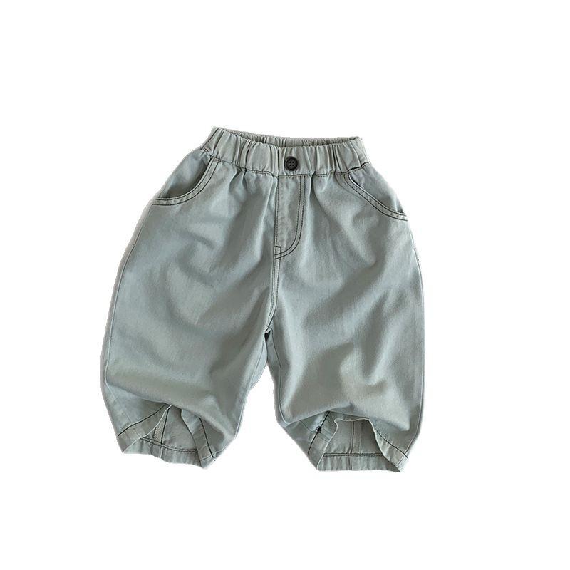 Jeansi largi cu picior lat pentru copii Primăvara/Vara 2025 – Stil coreean la modă pentru băieți și fete