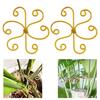 2Pcs Plant Stem Support Holder Heavy Duty Metal Indoor Outdoor Monstera Plant