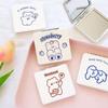 Double-Sided Folding Makeup Mirror Little Bear Compact Pocket Mirror  Cosmetics Tools