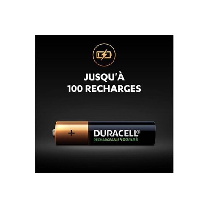 Wiederaufladbarer Akku Duracell RCR AAA X2 900 MAH