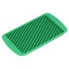 Ice Cube Tray 20 Compartments Silicone Twill Strip Ice Tray DIY Ice Box Household Kitchen SuppliesGreen