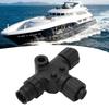 For NMEA 2000 T Connector 3 Port 5Pin M12 Thread IP67 Waterproof for Garmin Networks