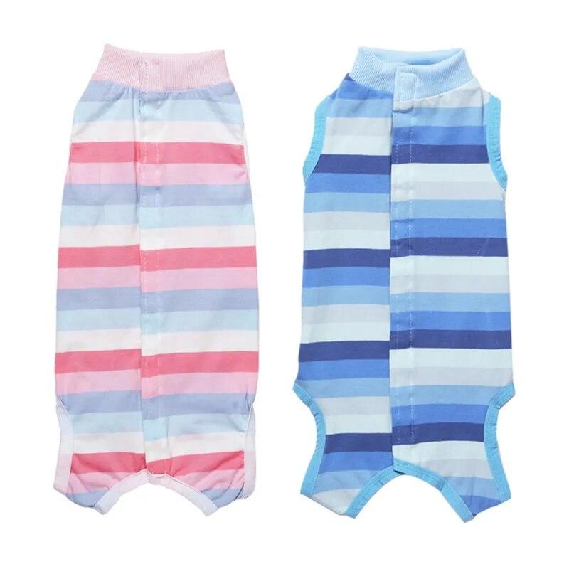 Pet Four-Legged Jumpsuit Clothes Dogs Maintain Clothes Operation Recovery Suit Anti Licking Wounds After Surgery Surgery Suit