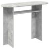 Console Table Concrete Grey 100 X 39.5 X 75 Cm Engineered Wood