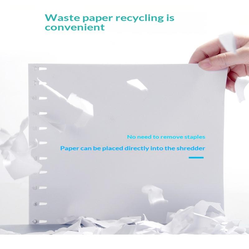 Heftgerät ohne Klammern für den Schreibtisch, zum Fixieren von bis zu 8 Blättern, für Zuhause, Schule, Büro, Schreibtisch-Heftgerät, Ticket-Papier und Dokumentenbindung