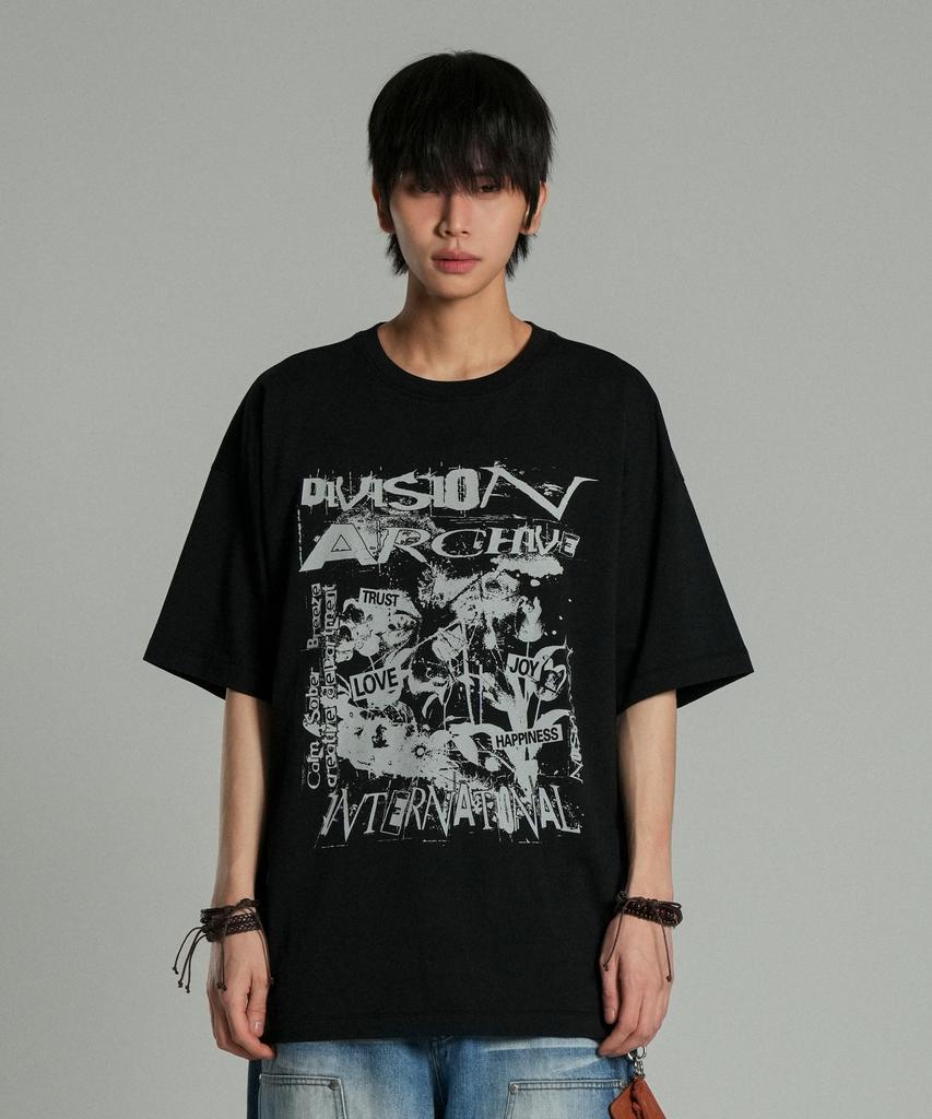 IDWS Mirage Index T-Shirt Black