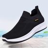 New Sports and Leisure Cloth Shoes Fly-woven Men's Shoes Breathable Thin Mesh Socks Shoes