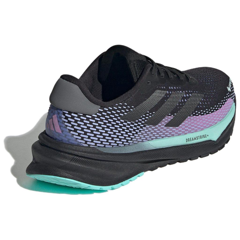 Adidas Women Supernova Gore Tex Core Black Iron Metallic Semi Flash Aqua ID6305